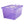 Life Story 55 Quart Stackable Storage Bin, Light Duty Container, Purple, 6 Pack