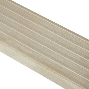 Vinyl Works A Frame Above Ground Pool Ladder Steps w/ Slide Lock Barrier, Taupe