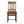 Solid Wood Leather Slatted Dining Chair