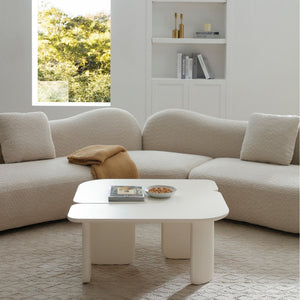 L-Shape Coffee Table For Living Room