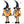 Standing Gnome With Gnome & Holding Banner, For Halloween Decor