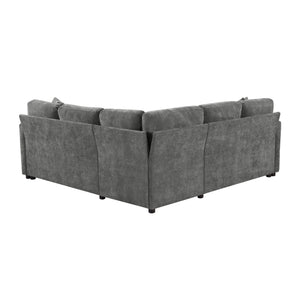 Modern L Shaped Sectional Sofa Bed With Hidden Storage Upholstery