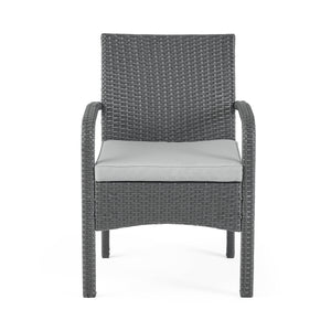 Cordoba KD Wicker 4 Piece Chat Set