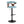 Gardenia - Contemporary Adjustable Barstool, Swivel With Rounded T Footrest (Set of 2)
