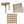 Accent Bench With Arm - Natural