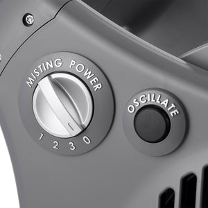 Lasko 7050 Misto 3-Speed Outdoor Patio Mister Portable Cooling Water Misting Fan