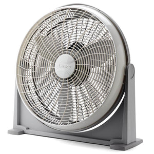 Lasko 20 Inch 3 Speed Portable Air Circulator Fan w/ Optional Wall Mount, Gray - TRAPSKI