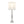 Karat - Contemporary Crystal Table Lamp (Set of 2) - Clear Crystal / Chrome / White Softback