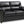 Padded Love Seat For Modern Living - Black