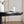 Sculptural Round Dining Table Petal Shape Root Texture For Dining Room - Black