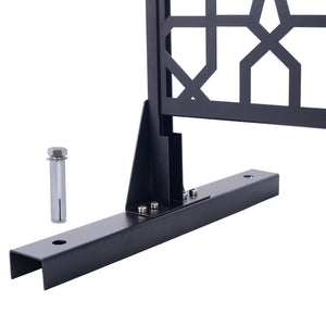 Outdoor & Indoor Metal Freestanding Decorative Privacy Screen