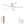 Flush Mount Ceiling Fans With LED Light And Remote Control, 5 Blades