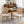 A&A French Style Solid Wood Frame Dining Chairs Set of 2