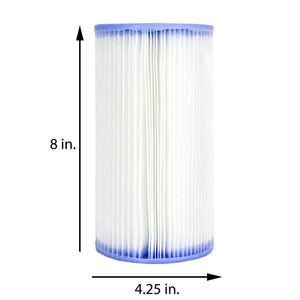 Intex 18' x 48" Inflatable Above Ground Pool Set with Filter Cartridges (6 Pack)