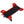 Metal Motorcycle Center Stand Move Dolly For Easy Bike Moving - Red