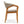 Indoor Upholstered Dining Chair Set of 2 - Oatmeal / Teak