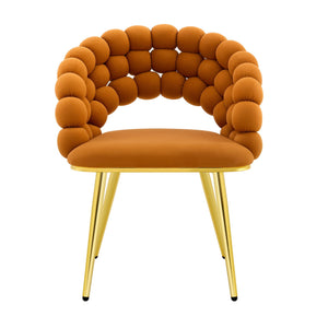 Puffy Bubble, Ball Chain Chairs For Dining Room (Set of 2)