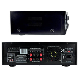 Pyle Stereo Amplifier Receiver w/ AM FM Tuner, Bluetooth & Sub Control PT272AUBT