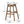 Mid Century Modern Bar Stool Set With Upholstered Seating