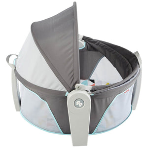 Fisher Price On-the-Go Indoor & Outdoor Folding Baby Travel Dome with Sun Canopy