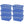 Life Story 55 Quart Stackable Storage Bin, Light Duty Container, Blue, 6 Pack