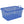 Life Story 55 Quart Stackable Storage Bin, Light Duty Container, Blue, 12 Pack