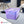 Life Story 55 Quart Stackable Storage Bin, Light Duty Container, Purple, 6 Pack