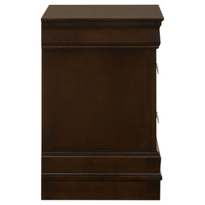 Demetra - 2 Drawer Nightstand - Cappuccino