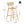 Bari Indoor Wood Barstool (Set of 2)