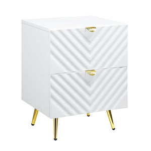 Gaines - High Gloss Nightstand