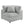 Jenny - 2 Piece Sofa Sectional - Gray