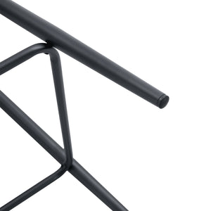 Bar Chair Set Comfortable With Metal Legs And Ergonomic Design