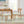 Solid Rubber Wood Dining Chairs (Natural Oak + Beige) Set of 2