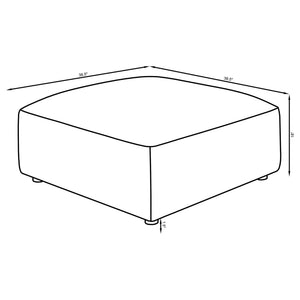 Jennifer - Square Ottoman