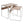 Tea Side Mid-Century Modern Nesting Tables - Walnut
