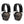Walker's Razor Slim Shooter Electronic Hearing Protection Earmuff, 2 Pack