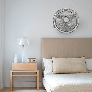 Lasko 20" 3-Speed Cooling Air Circulator Floor & Wall Mount Fan, Gray (2 Pack) - TRAPSKI