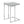 C-Shaped Accent Table, Contemporary & Modern