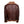 Phans Brown Aviator Bomber Shearling Jacket with Waist Belt