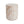 Elegant Indoor/Outdoor Lightweight Concrete Cylinder Side Table with Travertine Finish