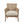 Cane Armchair With High Density Foam - Cream / Reclaimed Natural