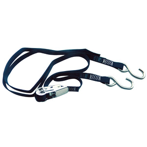 Rod Saver Stainless Steel Ratchet Gunwale Tie-Down - 1" x 10