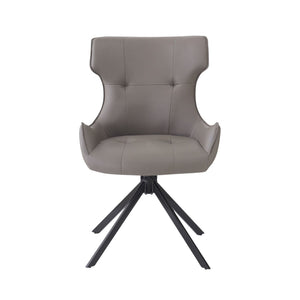 Damita - Side Chair With Swivel (Set of 2) - Camel