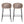 Ladd Outdoor Metal Wicker Barstool Set of 2