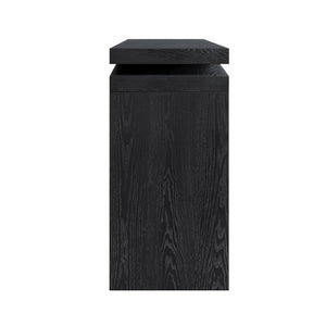 65-Inch Rustic Solid Wood Veneer Console Table