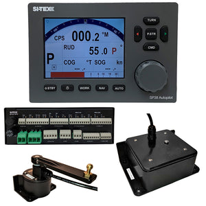 SI-TEX SP38-2 Autopilot Core Pack Including Flux Gate Compass  Rotary Feedback, No Pump