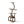 8 Tier Indoor Plant Stand With 5 Grow Lights For Living Room - Rustic Brown