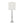 Karat - Contemporary Crystal Table Lamp (Set of 2) - Clear Crystal / Chrome / White Softback