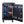 32 Bit Device Charging Trolley For Tablets And Laptops With Cable Management, Removable Doors - Matte Black
