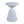 Outdoor End Table, Round Garden Stool - Aqua Gray